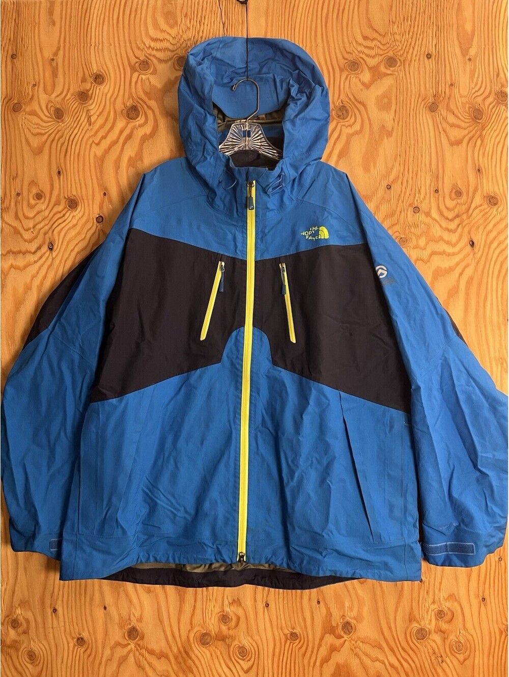 The North Face Free Thinker Goretex Jacket Mens 2XL Blue Steep Series Ski RECCO